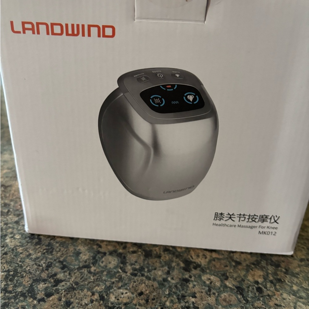 Landwind Knee Massager in Silver
